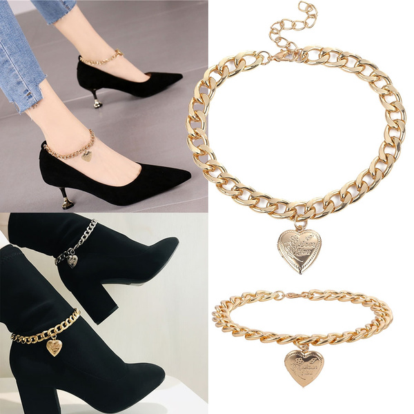 1 Piece Gold Color Anklets For Women . Chain Ankle Bracelet , Sandals  Brides Shoes , Barefoot Beach Jewelry.#N… | Foot jewelry, Beach foot jewelry,  Feet accessories